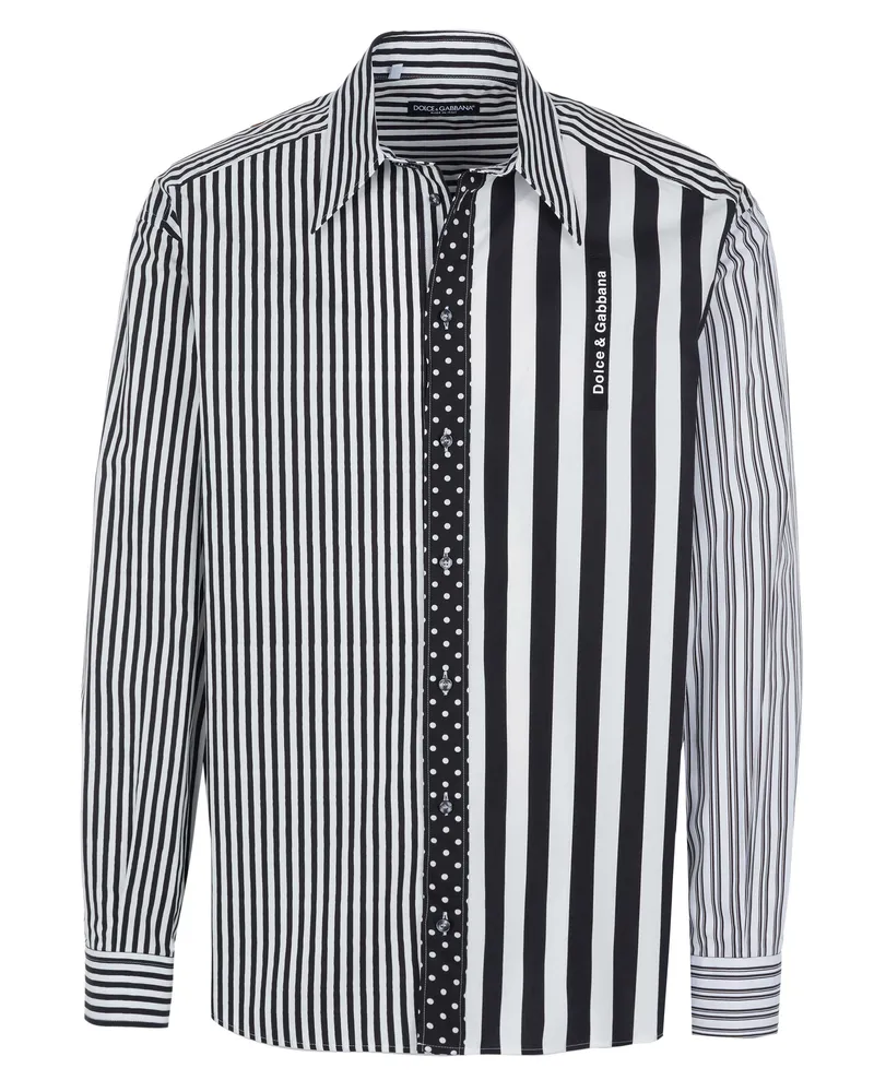 Dolce & Gabbana Hemd Schwarz