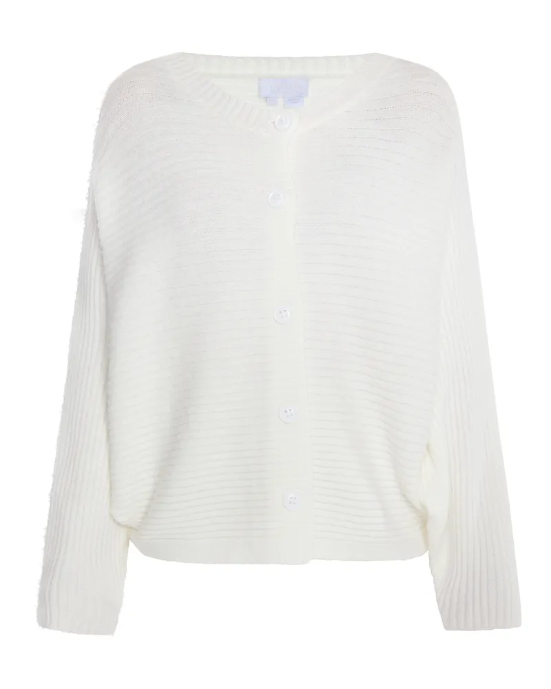 Usha Strickjacke Damen weiss Weiß