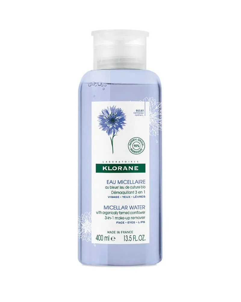Klorane Bio-kornblumen-mizellen-reinigungswasser 400 ml 