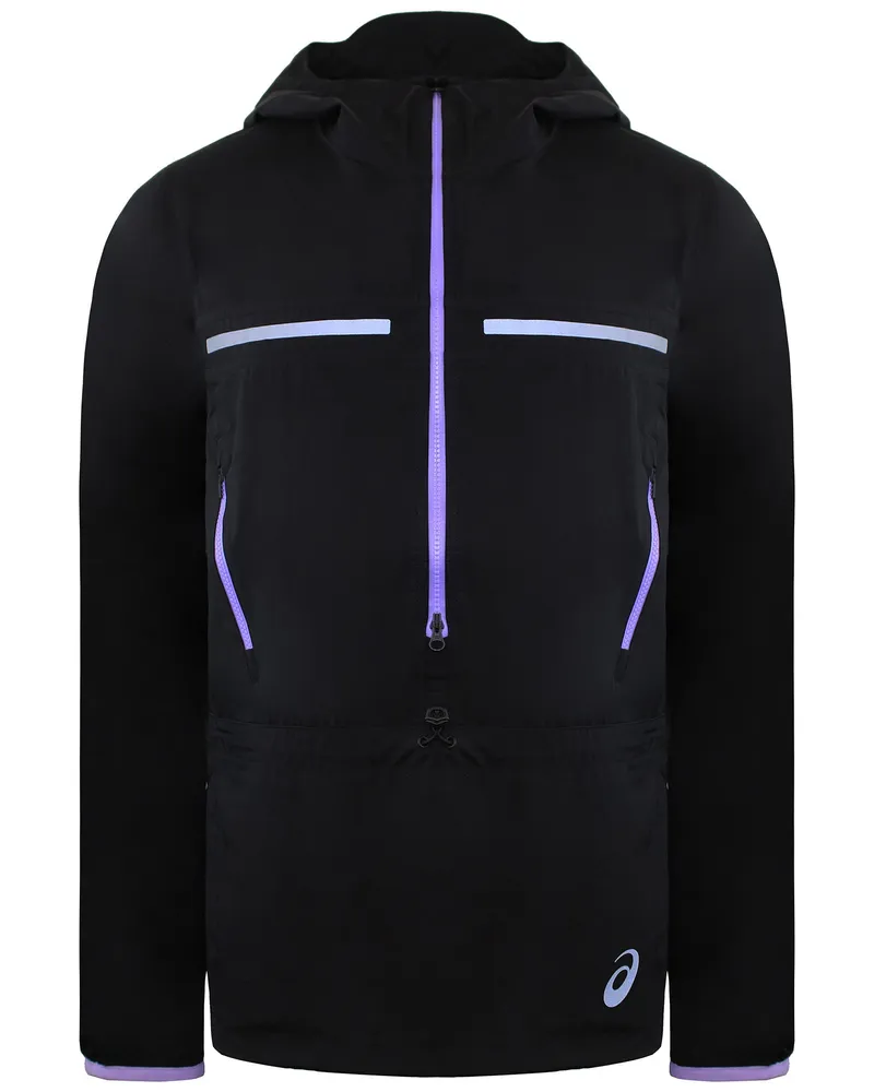 Asics x Kiko Kostadinov – Schwarze gewebte Anorakjacke für Herren Schwarz