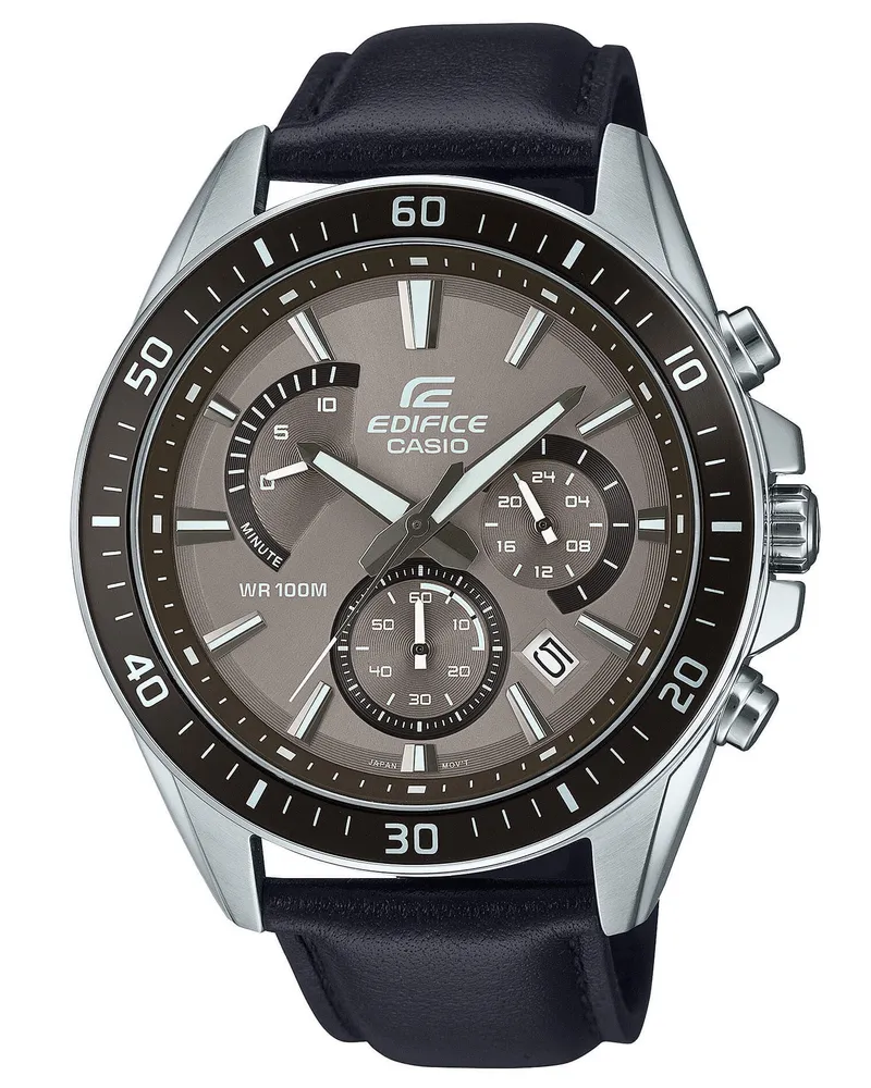 Casio Edifice Herren Schwarz Uhr EFR-552L-5AVUEF Schwarz