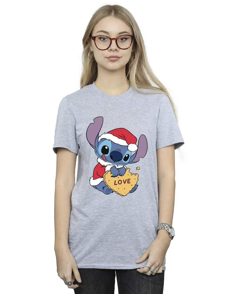 Disney T-Shirt für Damen (Grau Hellgrau