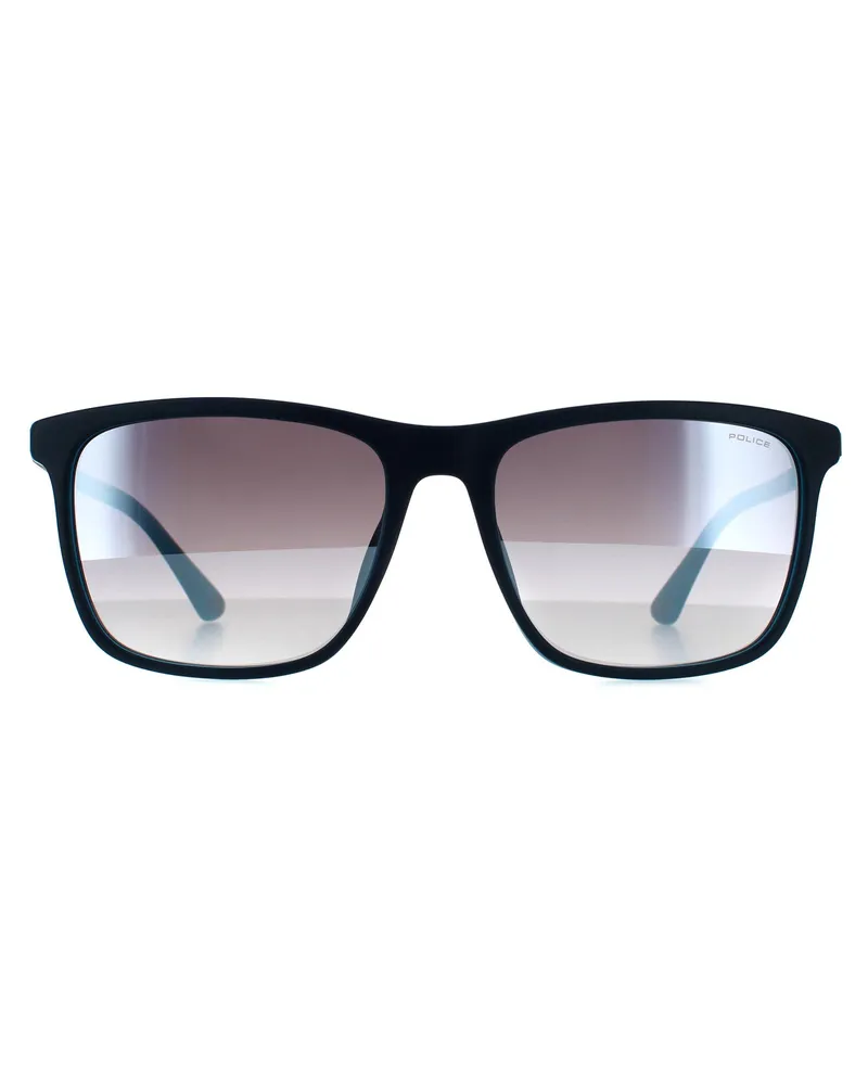 Police Square Unisex Blau Türkis Blau Gradient Gespiegelt 90041091 Blau