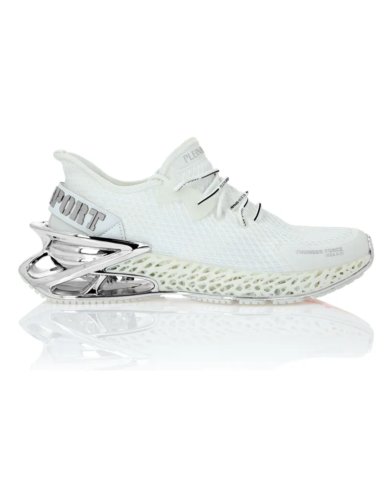 Philipp Plein Runner Sneaker Thunder Force Genx - Weiß Weiß