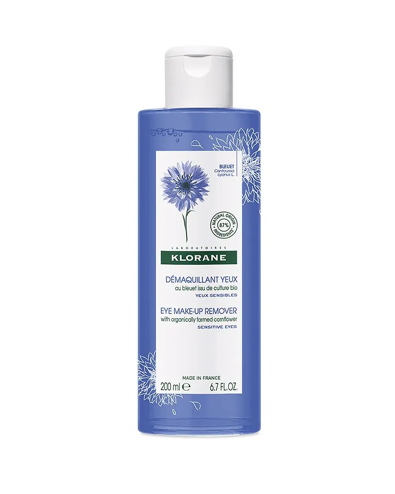 Klorane Aciano de Cultivo Eco Augen-Make-up-Entferner für sensible Augen, 200 ml 