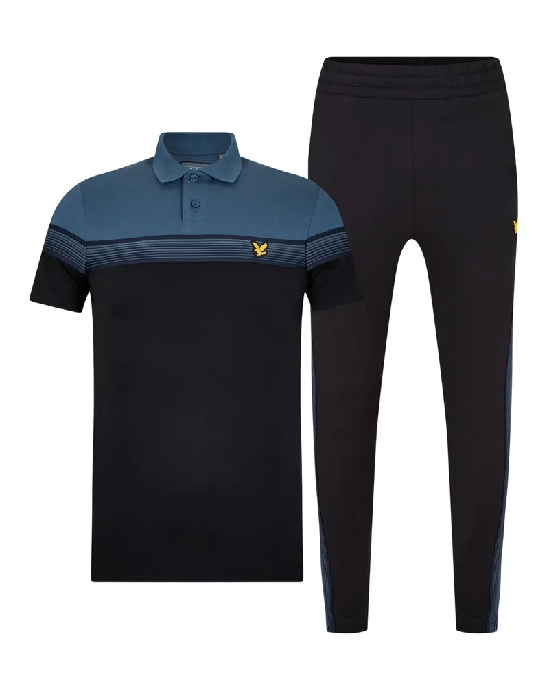 Lyle & Scott Trainingsanzug-Set für Herren (2er-Pack) (Helles Marineblau Marineblau