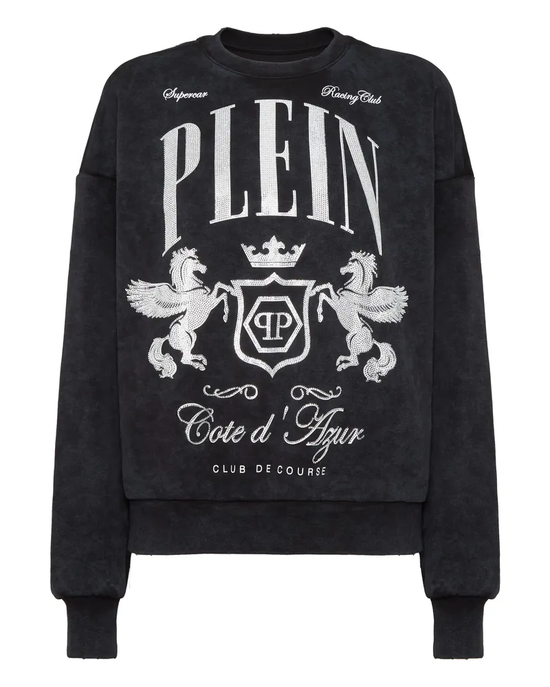 Philipp Plein Sweatshirt Schwarz
