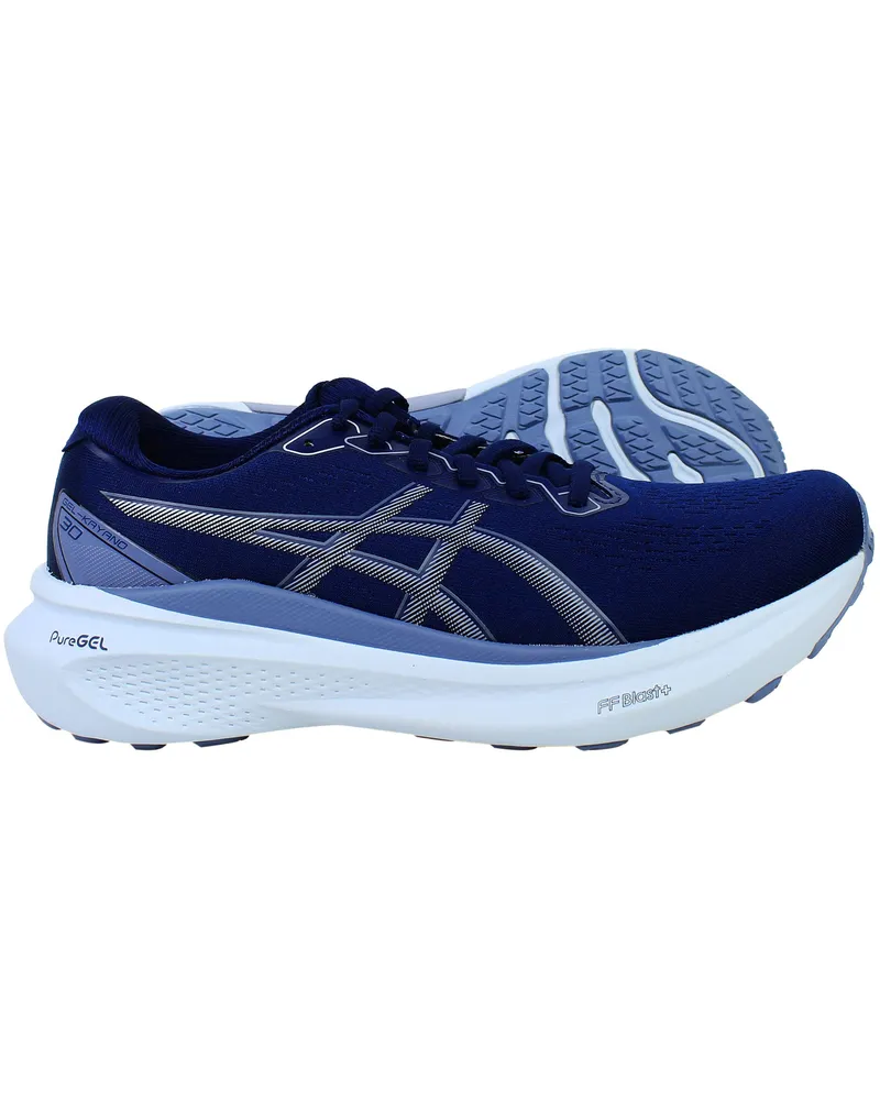 Asics Gel-Kayano 30 Blaue Laufschuhe für Damen Blau