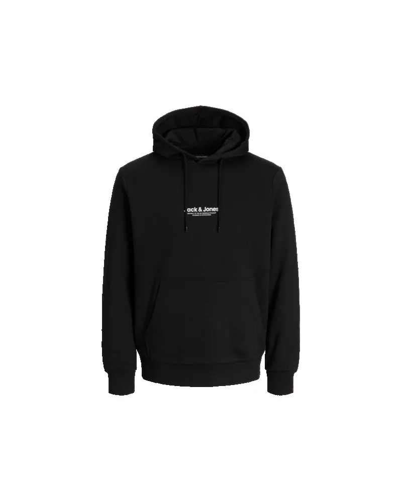 Jack & Jones Vesterbro Sweat Hood  Schwarz Schwarz