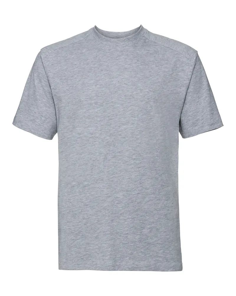 Russell Athletic Russell Europe Herren T-Shirt mit kurzen Ärmeln aus Baumwolle (Light Oxford Grau