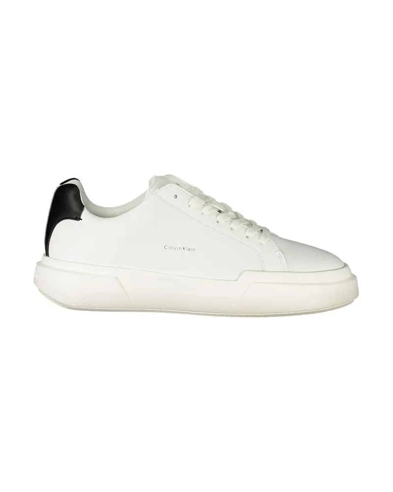 Calvin Klein Bianco Sneaker aus Polyurethan für Damen - Weiß Weiß