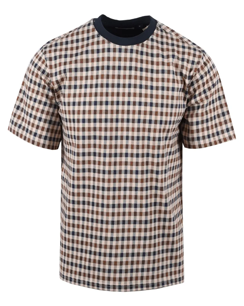 Aquascutum Iconisches T-Shirt - Beige Beige