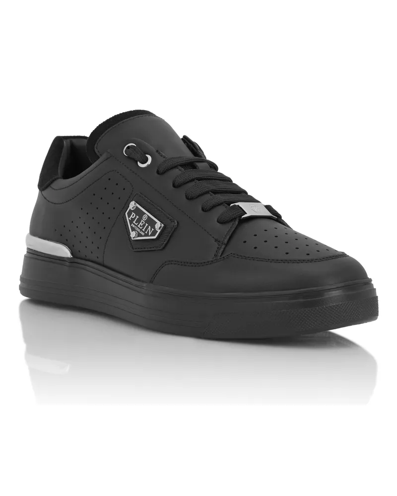 Philipp Plein Low-Top Sneakers Triangle Schwarz
