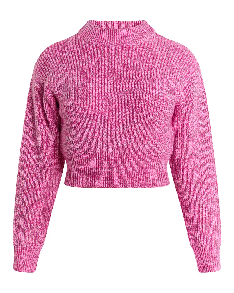 My Mo Strickpullover Damen Rosa Rosa