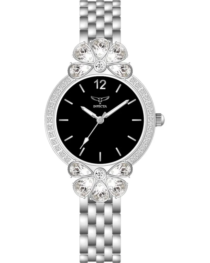 Invicta Wildflower 69112 Damenuhr - 30mm Silber