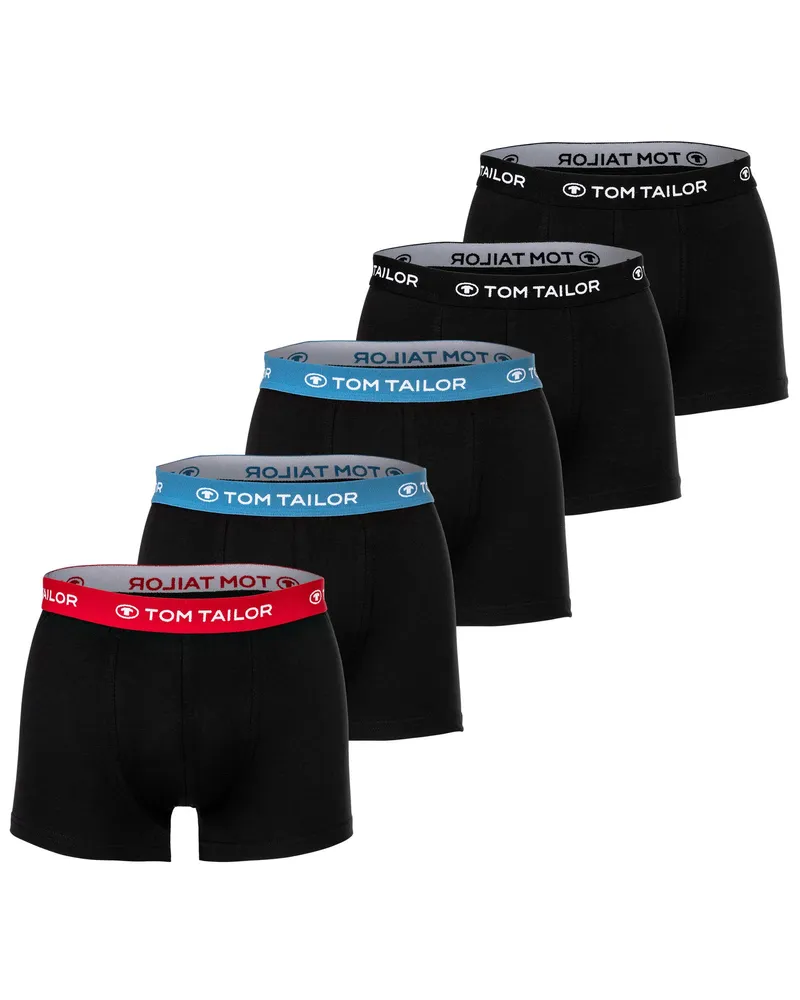 Tom Tailor S&B-Hip Pants 5er Pack Boxershorts Mehrfarbig