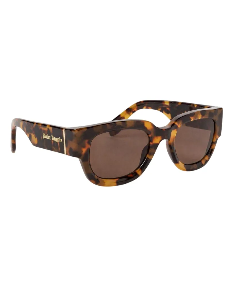 Palm Angels Monterey" Rechteck-Sonnenbrille für Herren (Havannabraun Dunkelbraun