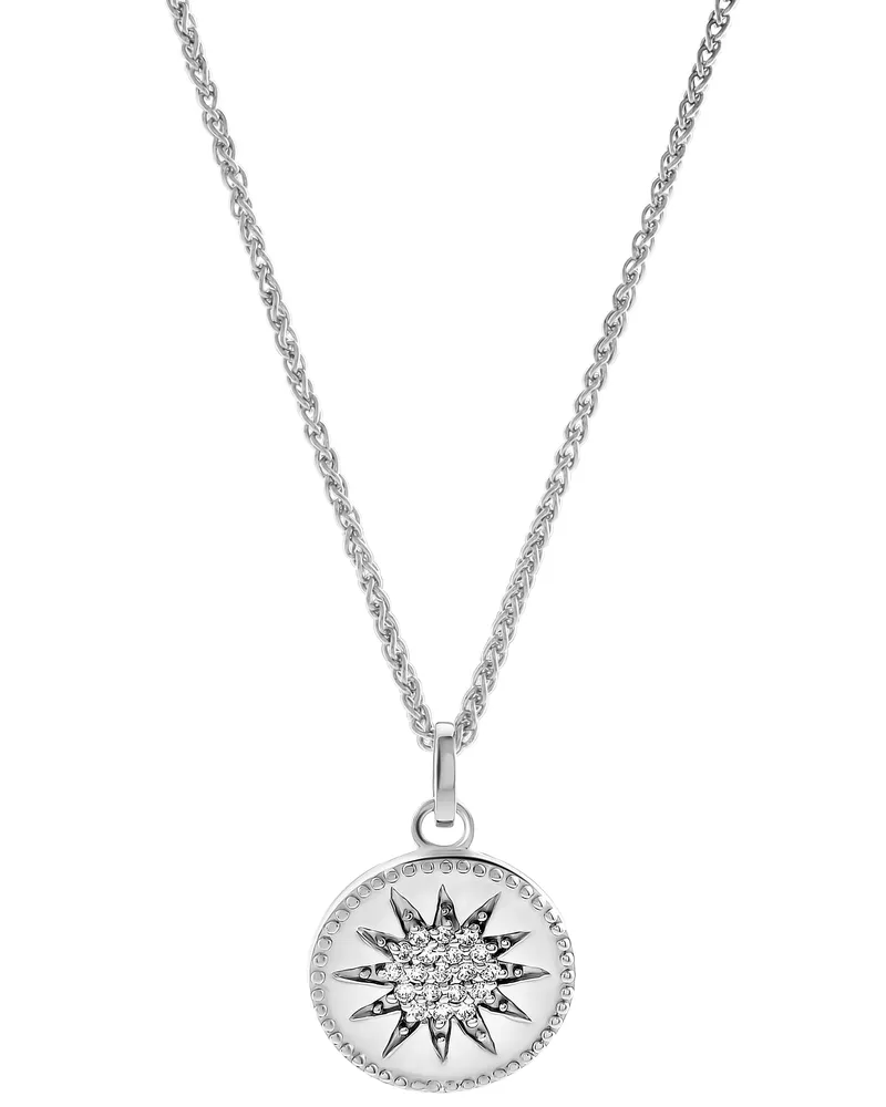 Orphelia Shine“ Damen-Anhänger aus 925er Sterlingsilber mit Kette – Silber ZH-7576 Silber