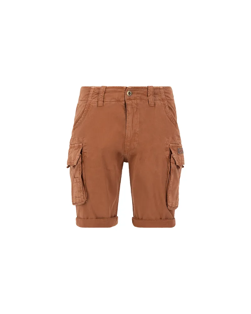 Alpha Industries Crew Short Braun