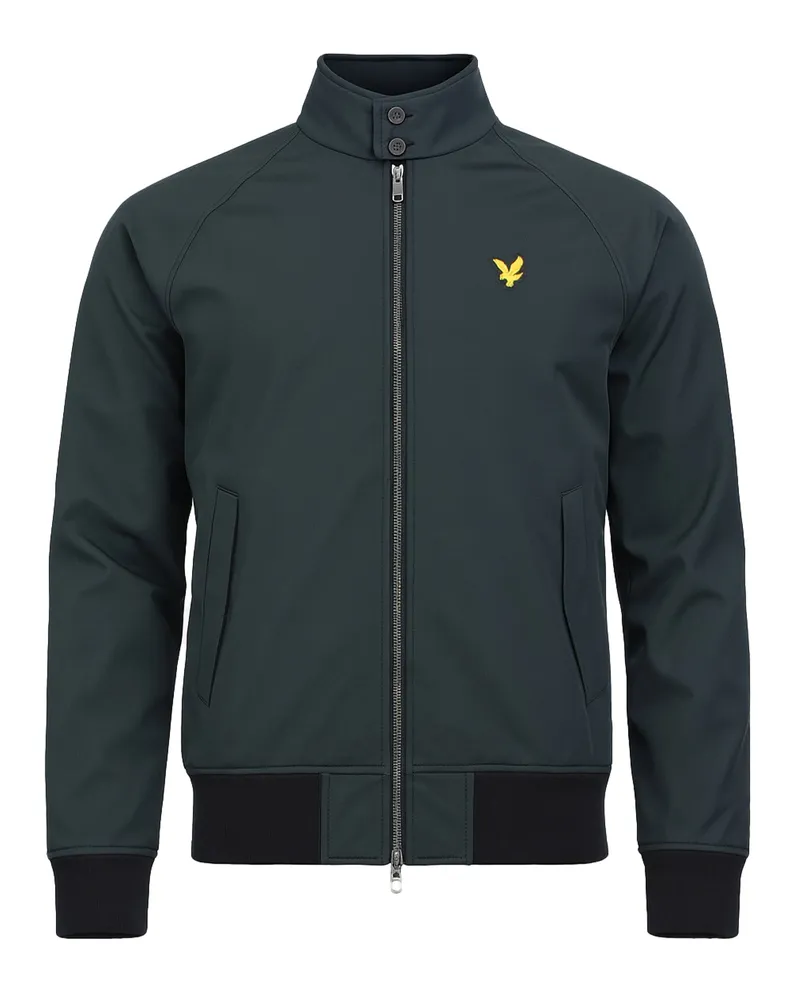 Lyle & Scott Softshell-Harringtonjacke für Herren - Schwarz Schwarz