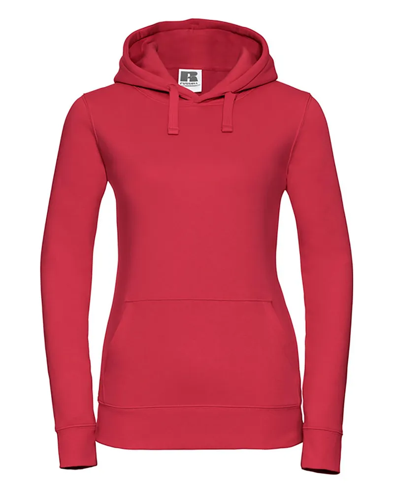 Russell Athletic Russell Damen Kapuzenpullover, 3lagig (Rot Rot