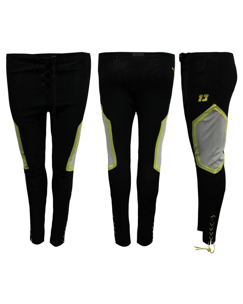 Puma Rihanna Fenty Damen schwarze Leggings Schwarz