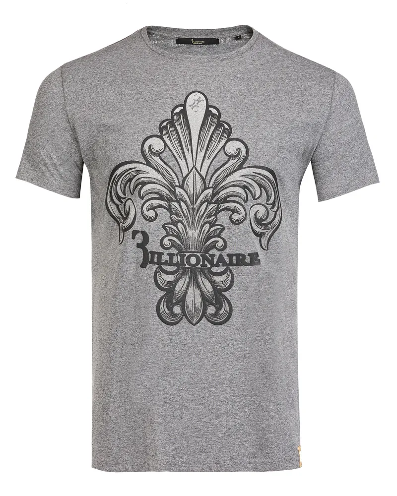 Billionaire T-Shirt mit Rundhals - Dunkelgrau Dunkelgrau