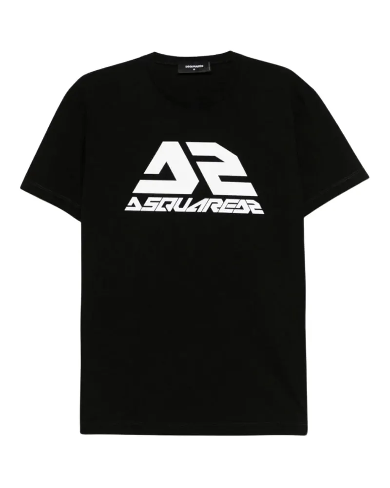 Dsquared2 Bold Logo Cool Fit Schwarzes T-shirt Schwarz