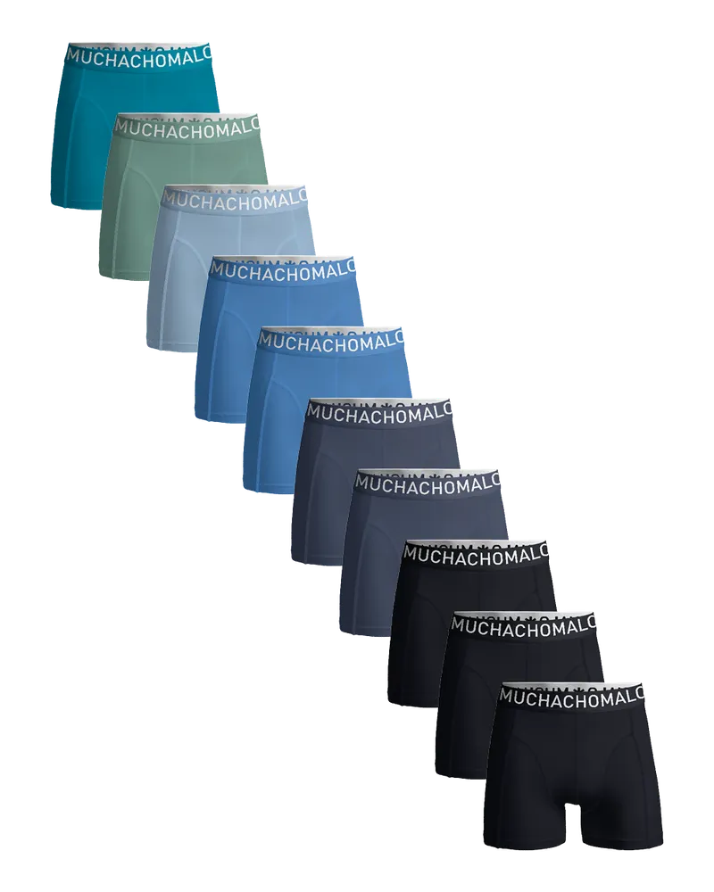 Muchachomalo Herren Boxer Shorts - 10er Pack - Herren Unterwäsche Mehrfarbig