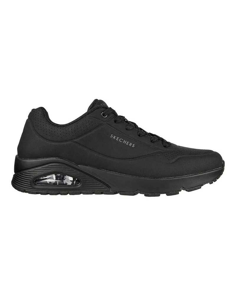 Skechers Uno Stand On Air" Sneaker für Herren, Skech-Air (Dreifaches Schwarz Schwarz