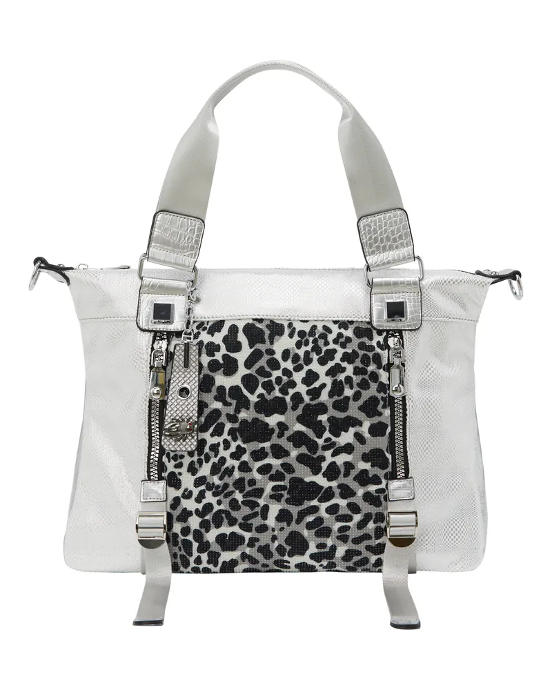 FAINA Handtasche für Damen - Silber Silber