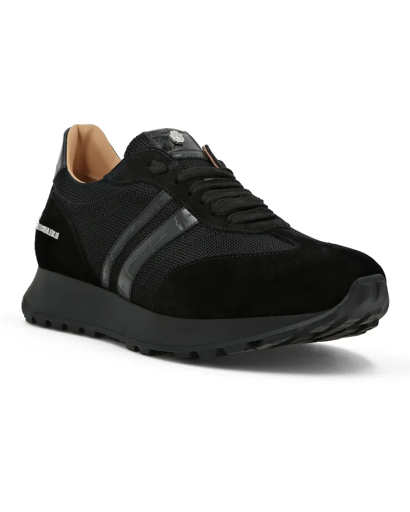 Billionaire Läufer Sneaker Logo Schwarz