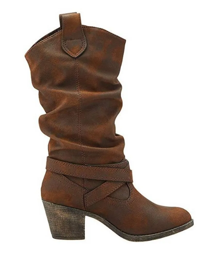Rocket Dog Damen Stiefeletten "Sidestep" (Braun Braun