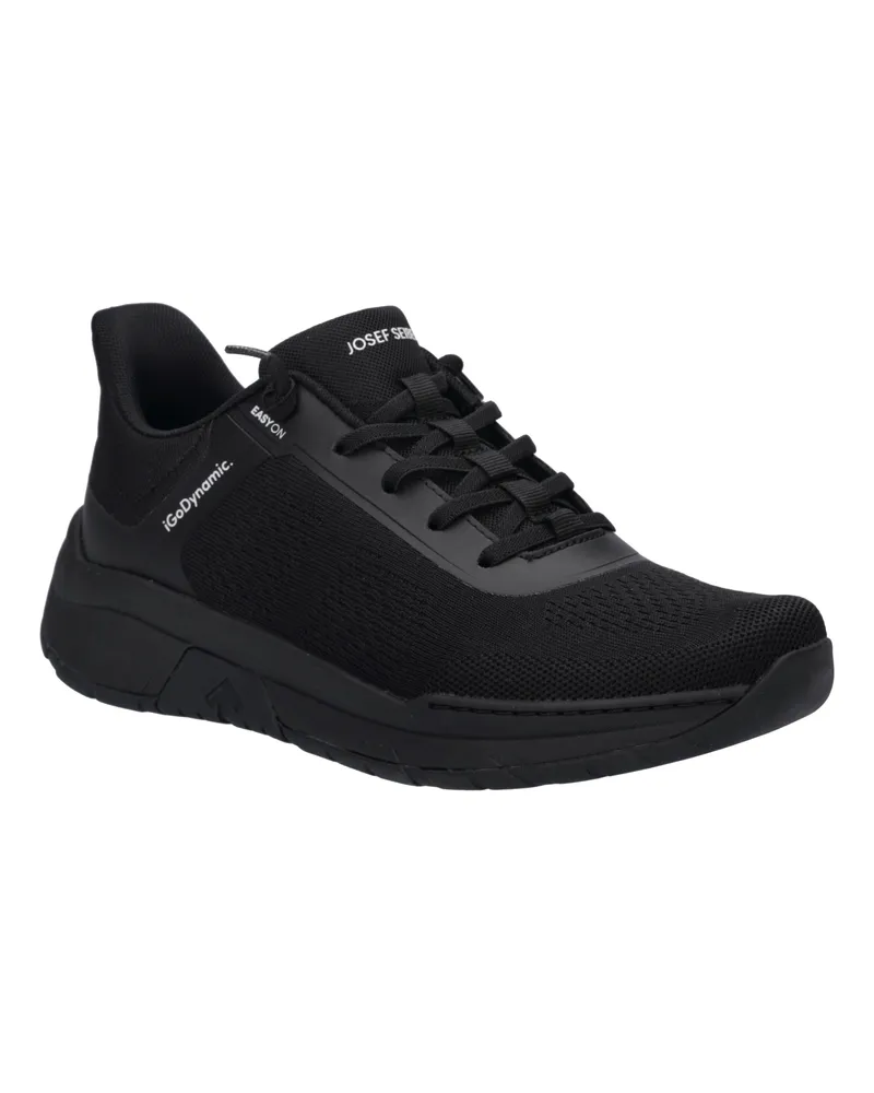 Josef Seibel Herren Sneaker Mitchell 15 in black-black Schwarz