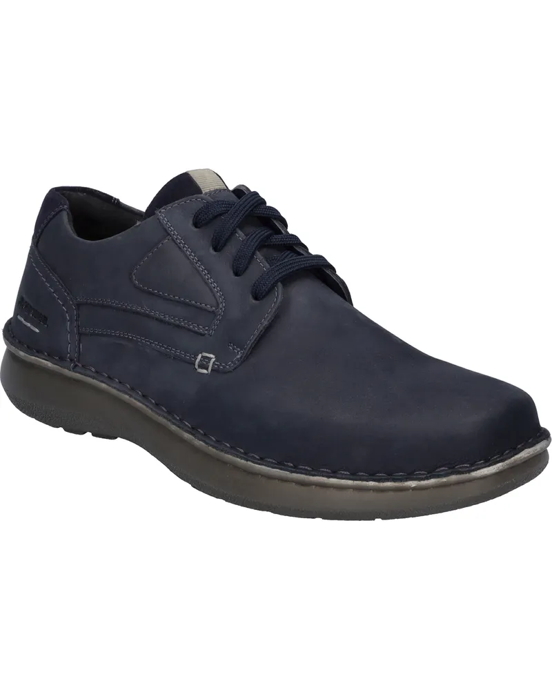 Josef Seibel Herren Halbschuh Alan 09 in indigo Blau