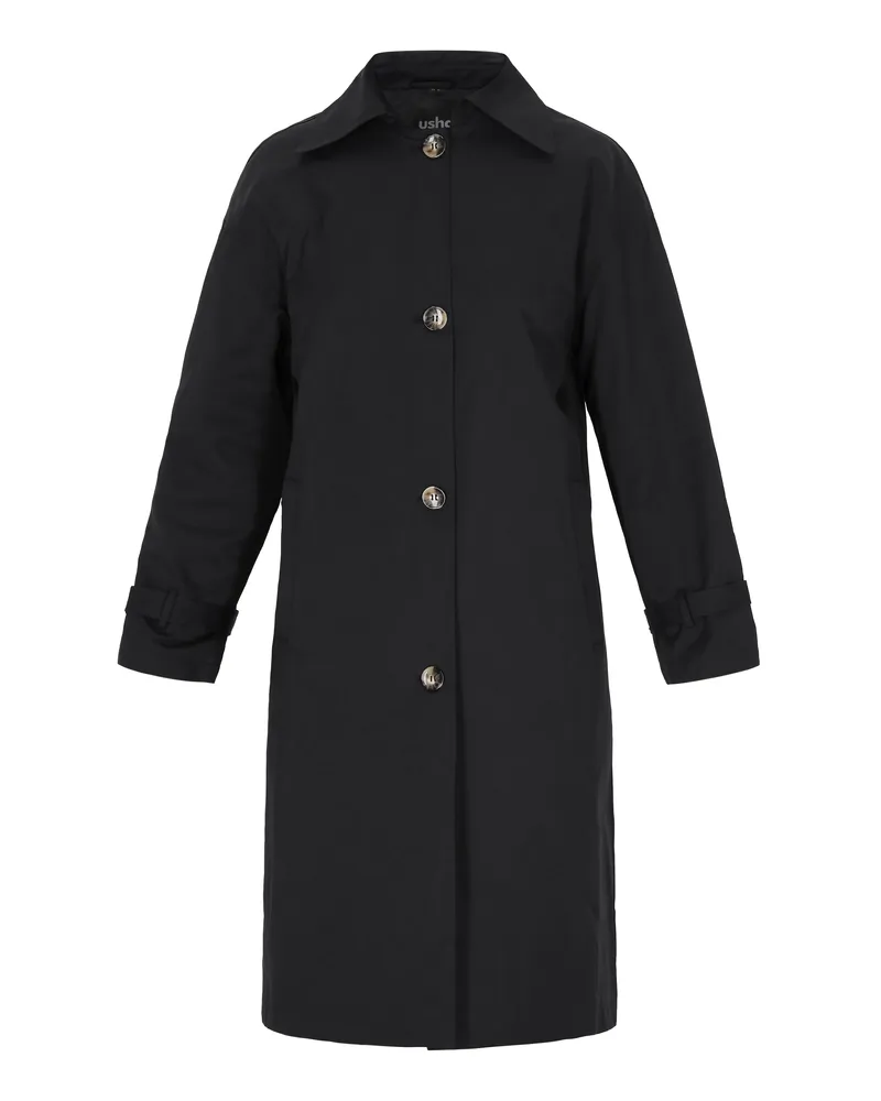 Usha Mantel Frauen Schwarz Schwarz