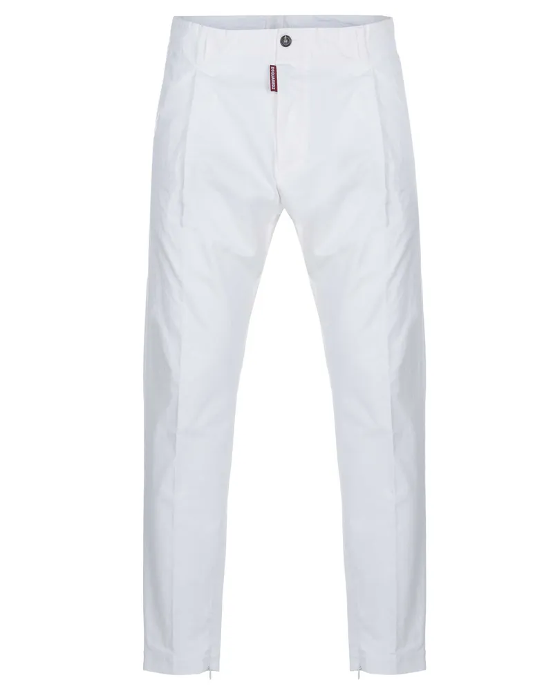 Dsquared2 Super Light New Dan Hose weiß Weiß