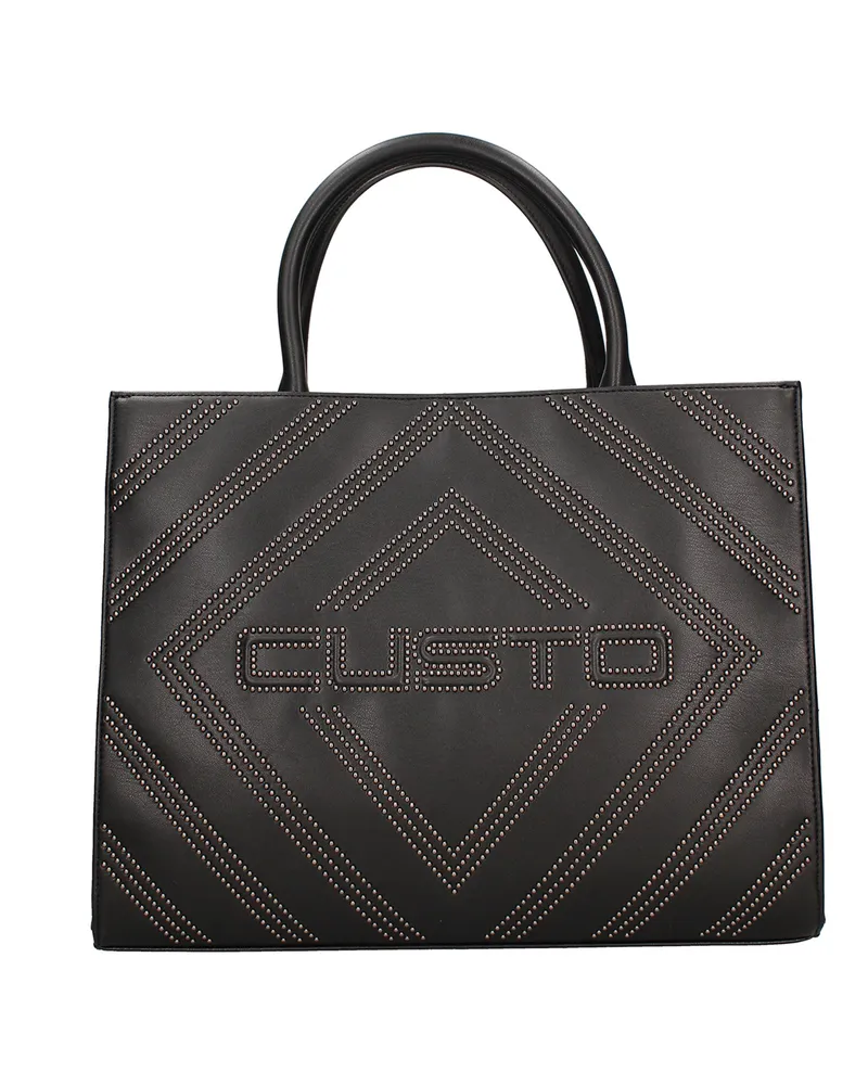 Custo Barcelona Schultertasche für Damen - Schwarz Schwarz