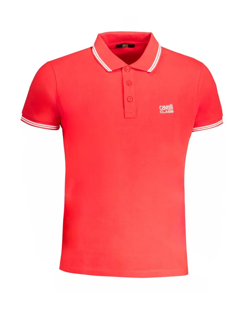 Roberto Cavalli Poloshirt Rot