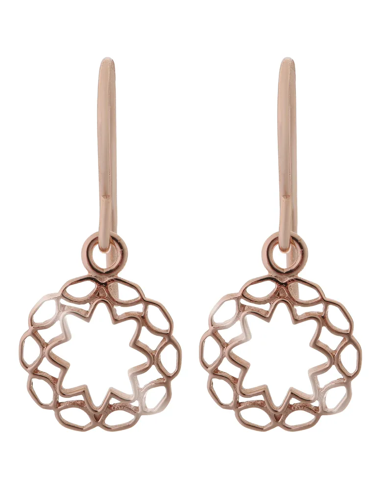 Orphelia Jasmine' Tropfenohrringe aus 925er Sterlingsilber für Damen - Rosé ZO-7076/1 Rosé