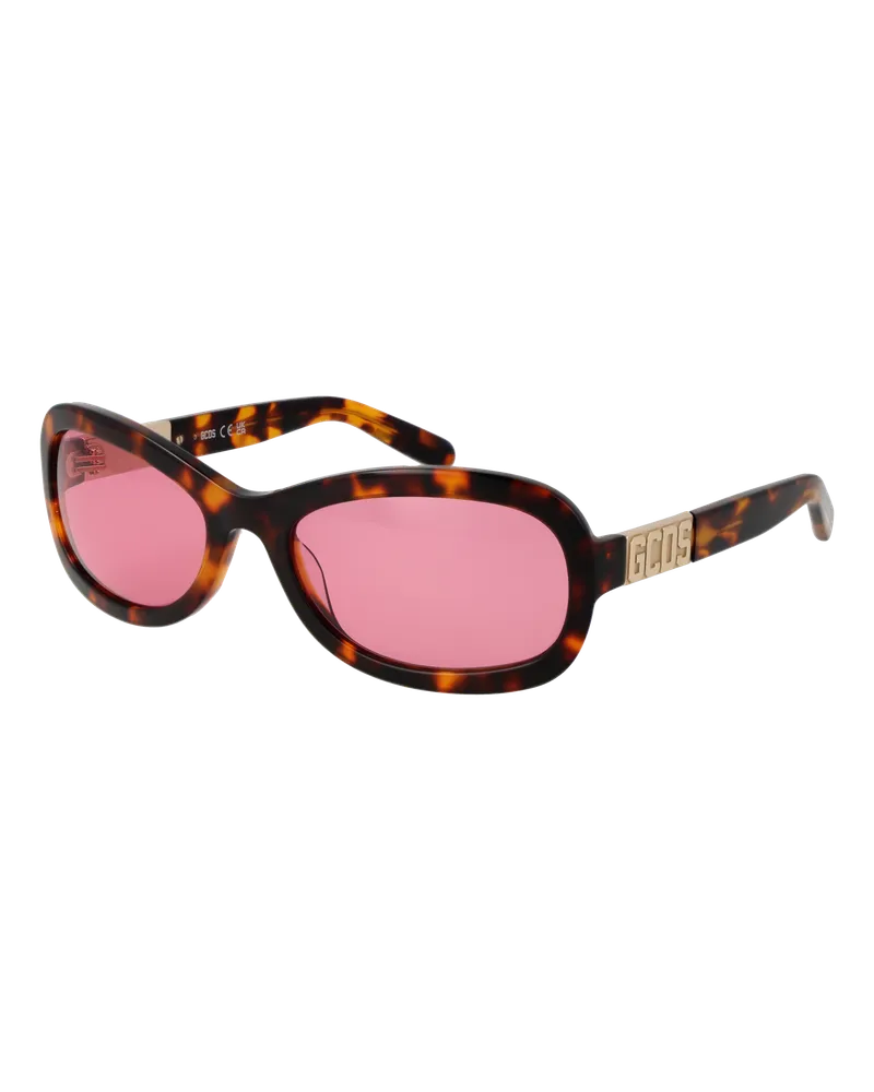 GCDS Sonnenbrille GD0038 52S 58 Braun