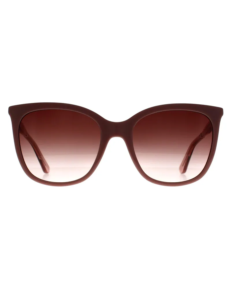 Calvin Klein Cat Eye Damen Rose Rosa Braun Farbverlauf CK23500S Rosa