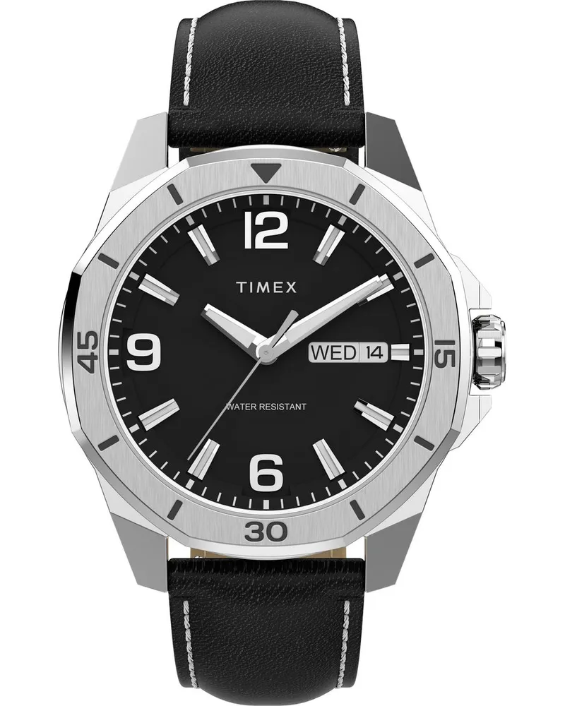Timex Essex Schwarz Herren Armbanduhr TW2W79800 Schwarz