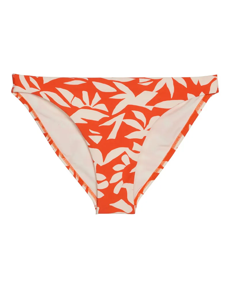 Marc O'Polo Marc O'Polo Damen Bikini-Hose Firecracker FloralBikini Slip, Bikini Unterteil, Bikinihose Orange