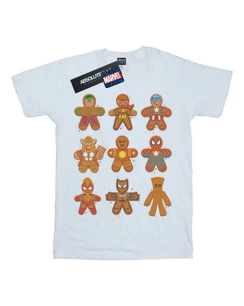 Marvel Avengers" T-Shirt für Herren (Weiß Weiß