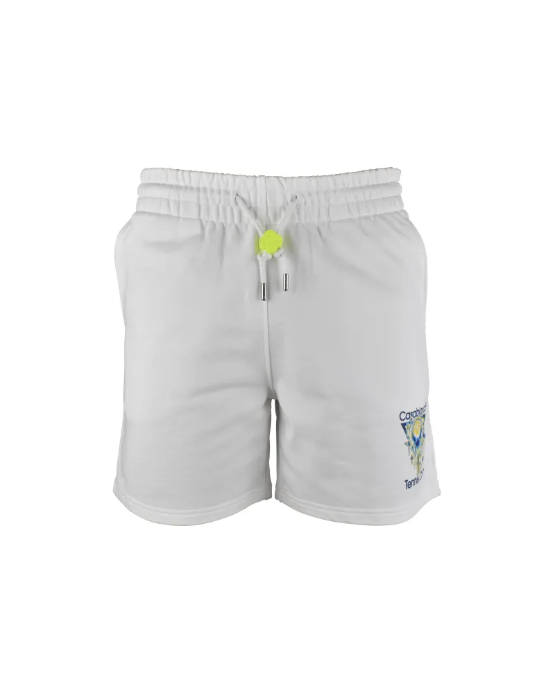 Casablanca Paris Club-Shorts Weiß Weiß
