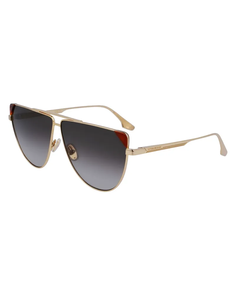 Victoria Beckham Damen-Sonnenbrillen 63/09/140 mm Metall Braun