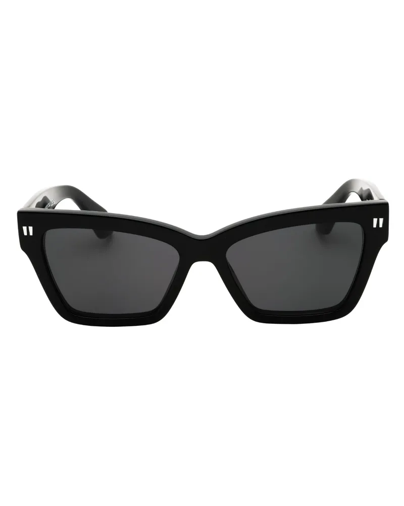 OFF-WHITE Cincinnati Schwarze Sonnenbrille Schwarz
