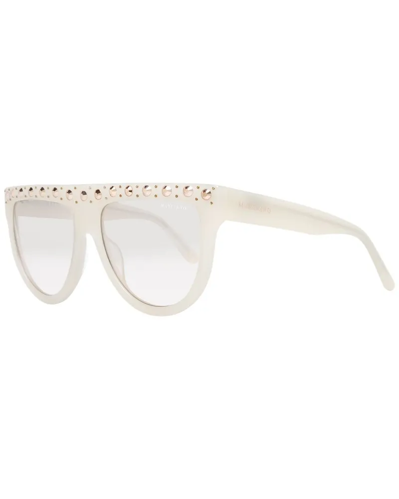 Guess Marciano von Guess Weiße Plastiksonnenbrille Weiß