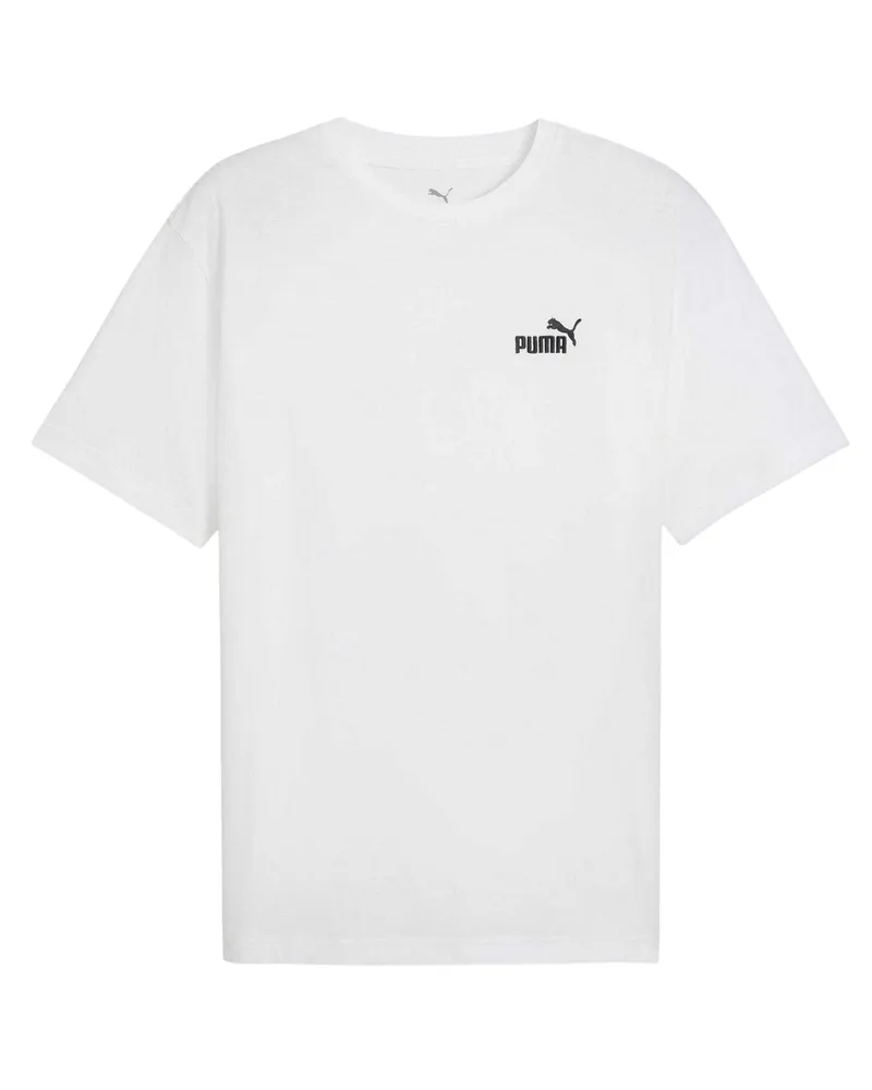 Puma No.1" T-Shirt für Herren, kurzärmlig (Puma Weiß Weiß